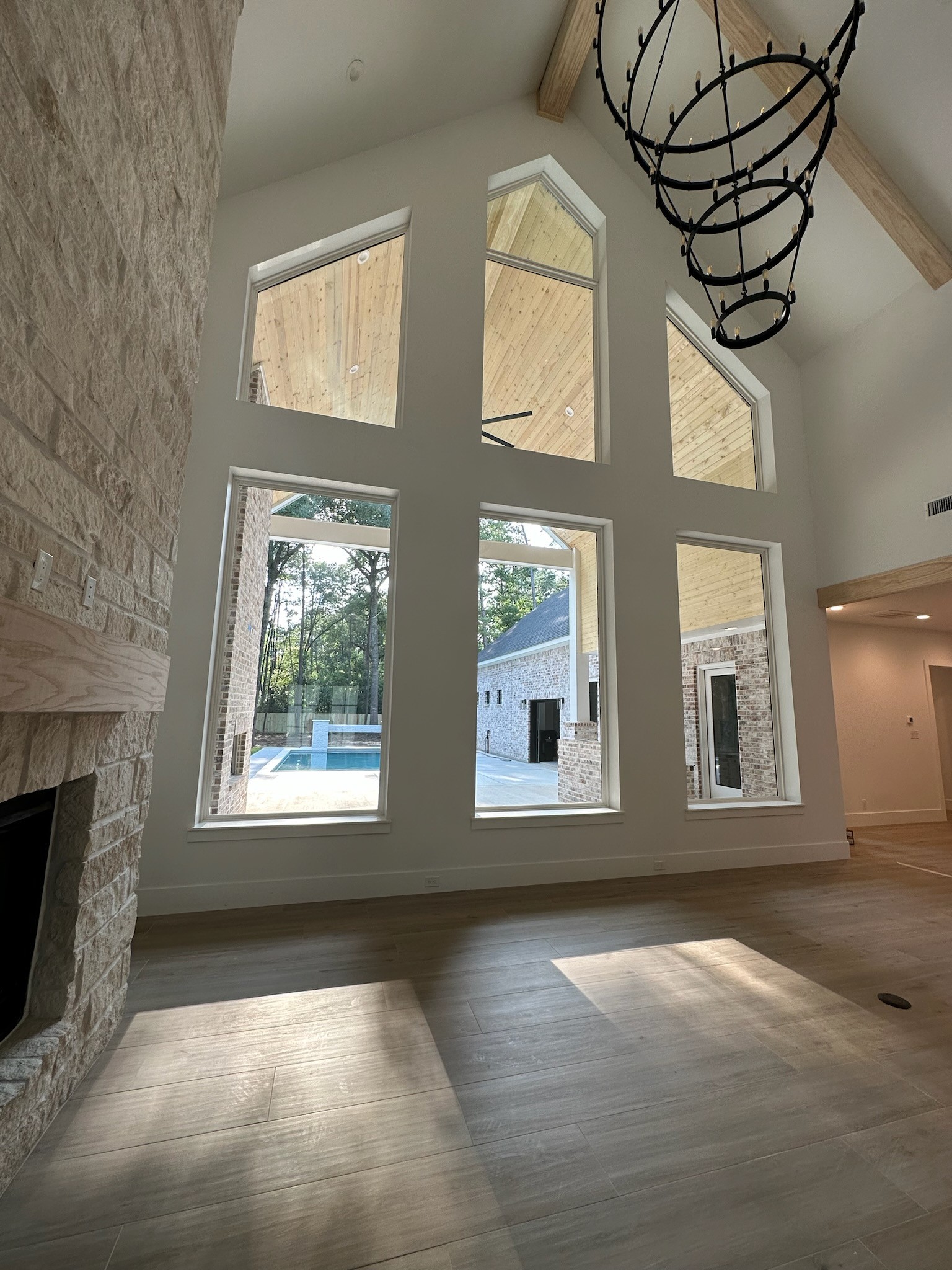 Custom home exterior