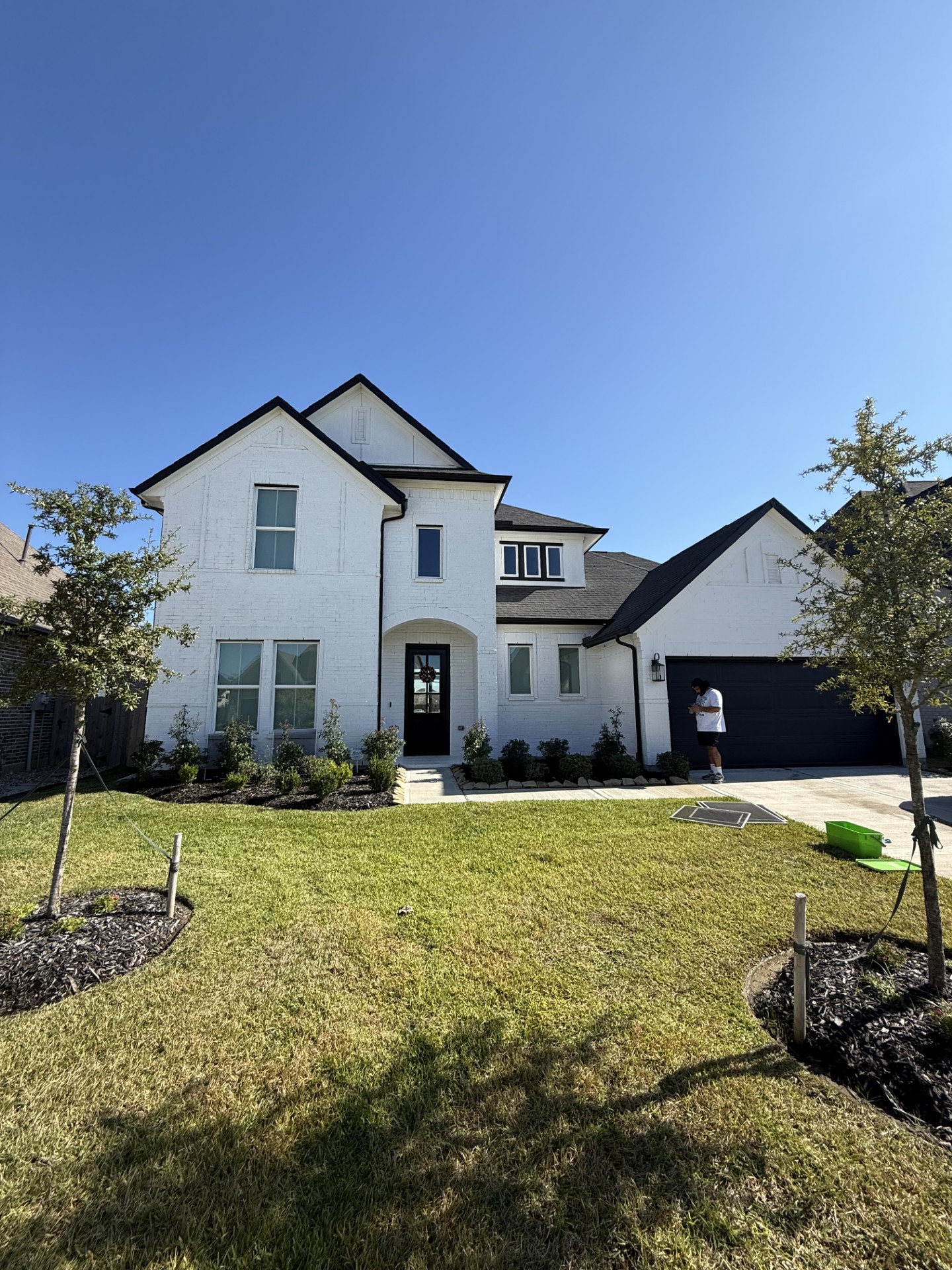 Custom home exterior